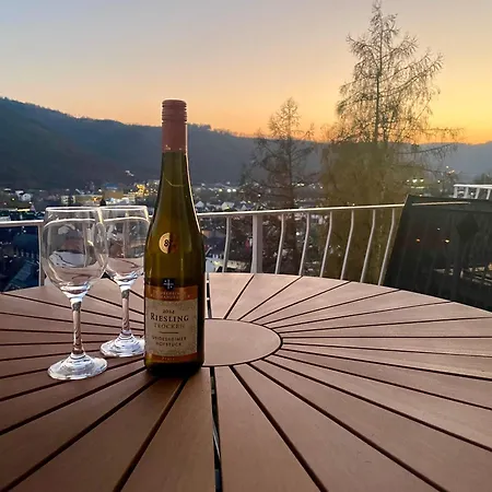 דירה Lahnblick Und Stadtblick Mit Balkon